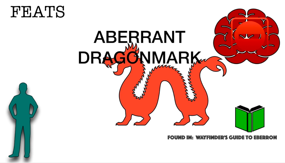 Aberrant dragonmark 5e feat