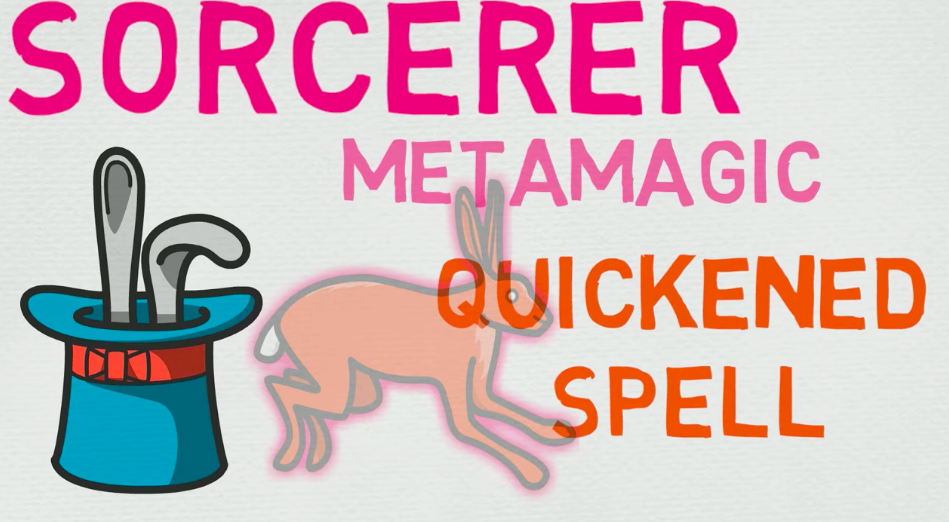 Quickened Spell dnd 5e metamagic