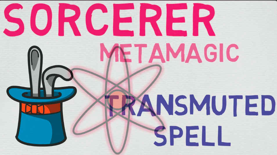 Transmuted Spell sorcerer metamagic